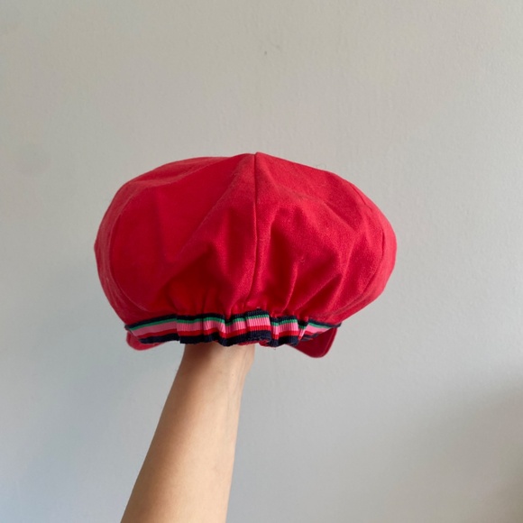 Gymboree Red Newsboy Cap - Picture 4 of 7